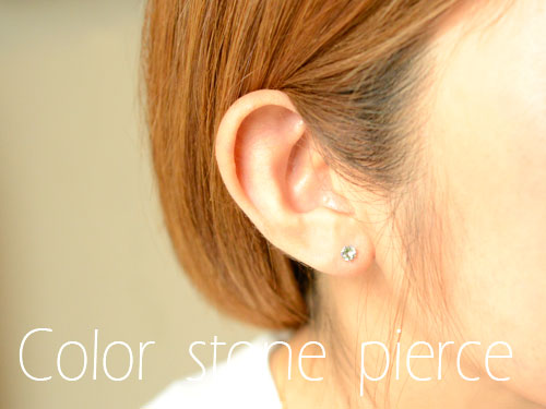 全ての ペリドット ピアス ホワイトゴールド K18 レディース スタッドピアス 18k 大粒 一粒 ジュエル 超激安 Cerqualandi It