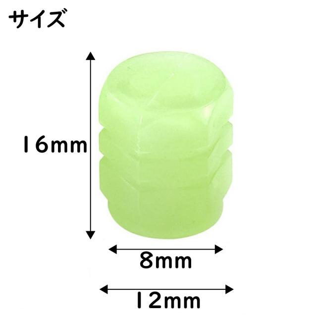蓄光 エアバルブキャップ