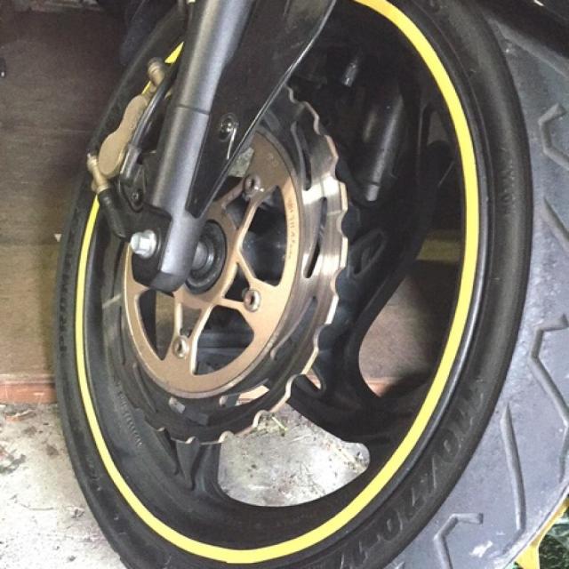 ホイール リム ステッカー ラインテープ リムテープ