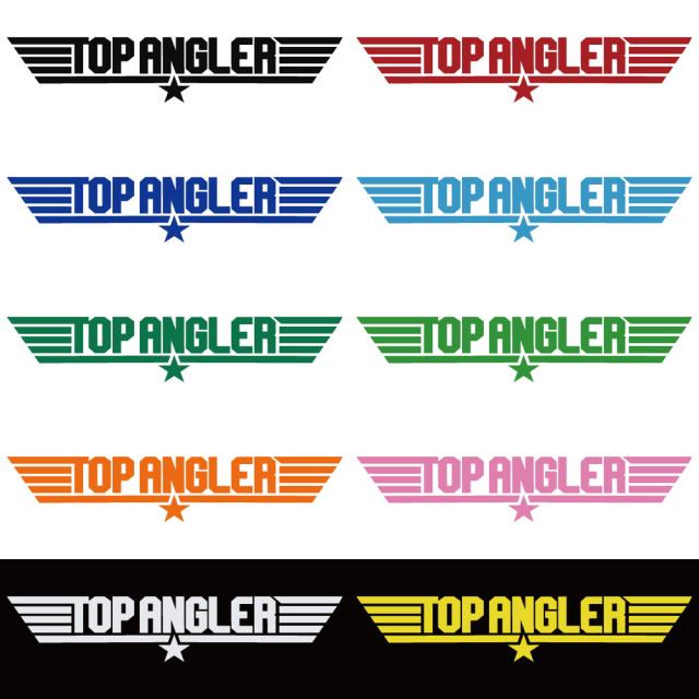 ステッカー TOP ANGLER トップアングラー