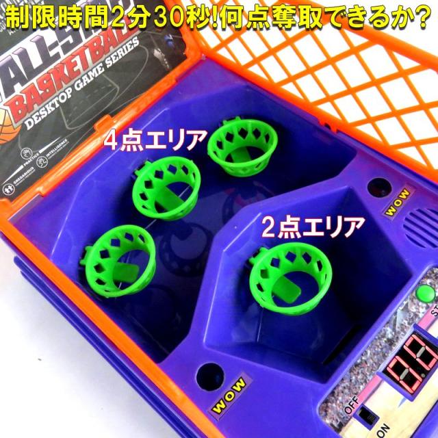デジタルスコアカウンター付き オールスターバスケットボールゲーム