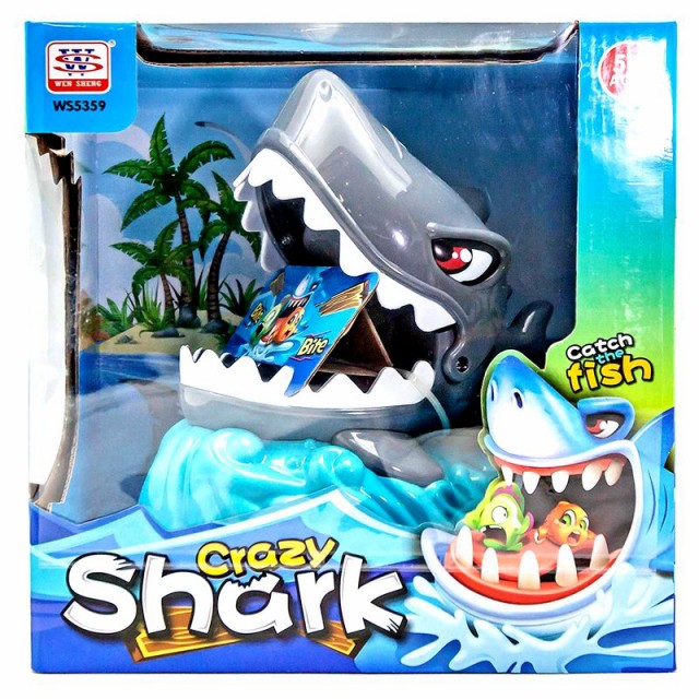 ワニワニパニックの進化版 クレイジーシャーク CrazyShark みんなでパーティーゲーム  お魚さんを救え!!気付かれると追いかけてきてガブリの通販はau PAY マーケット - アドバンスワークス | au PAY マーケット－通販サイト