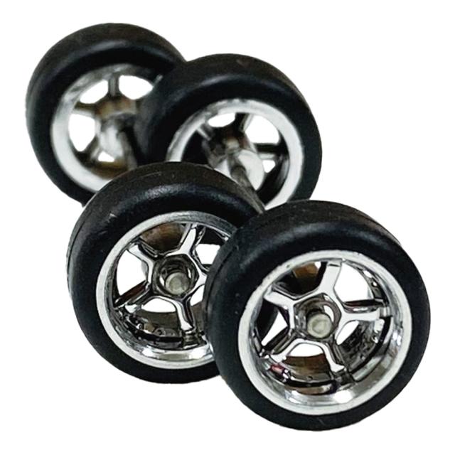 1/64 改造用 ホイール タイヤ 1台分セット トミカ Tomica ホット