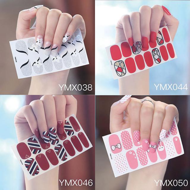 ネイルシール 簡単貼るだけ 限定special Price ネイルアート セルフネイル メール便のみ送料無料 2枚目以降100円引き フルカバー ネイルラップ