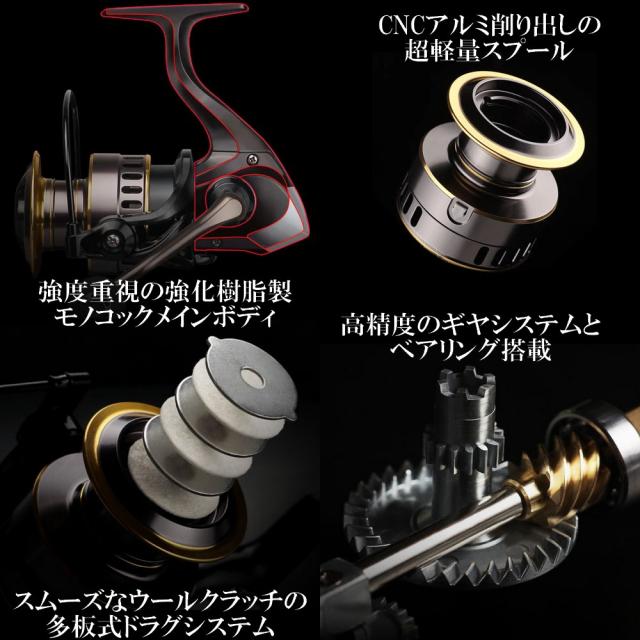 スピニングリール 3000 ジギンガーZ