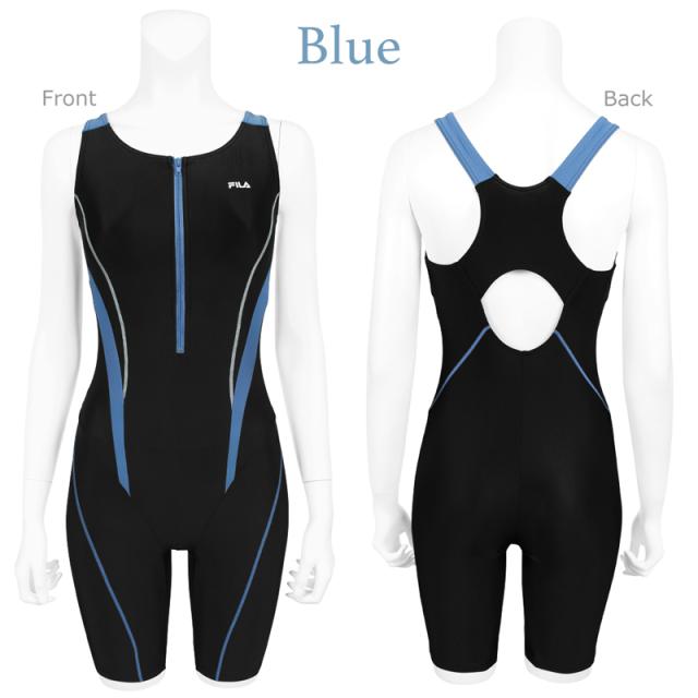 FILA フィラ 大きいサイズ 水着 フィットネス レディース オールインワン フィットネス水着 体型カバー 《レビュー記入で送料無料》 19LL 17LL 15LL 13L 11L 9M 19号 17号 15号 13号 11号 9号 ぽっちゃり 30代 40代 50代 60代 70代 80代 ママ ミセス シンプル プリント
