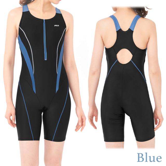FILA フィラ 大きいサイズ 水着 フィットネス レディース オールインワン フィットネス水着 体型カバー 《レビュー記入で送料無料》 19LL 17LL 15LL 13L 11L 9M 19号 17号 15号 13号 11号 9号 ぽっちゃり 30代 40代 50代 60代 70代 80代 ママ ミセス シンプル プリント