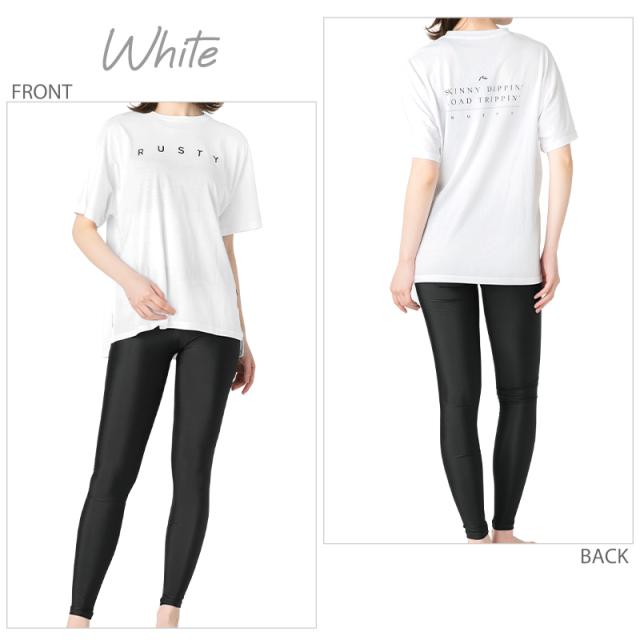 【14%OFF!!】 RUSTY ラスティ 水着 3点 セット 体型カバー レディース 水陸両用 Tシャツ スポブラ 《レビュー記入で送料無料》 レギンス ヨガ ピラティス スポーツ ウェア マルチウェア セパレート M L 9号 11号 体型カバー ママ ミセス シンプル