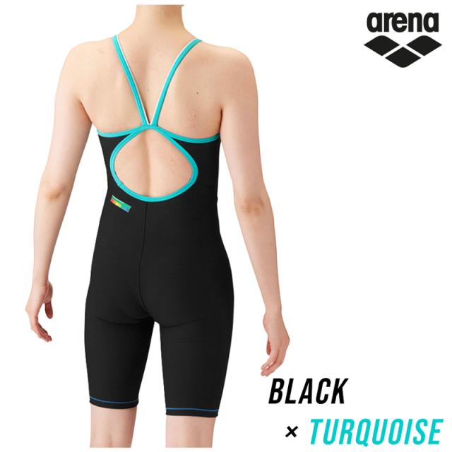 arena アリーナ トレーニング ワンピース スパッツ オールインワン 水着 フィットネス レディース 《レビュー記入でメール便無料》 フライバック 水泳 競泳 練習 部活 クラブ プール ママ ミセス 学生 シンプル 泳ぎやすい 動きやすい SS S M 送料無料 : SAR-4101W タフスーツ