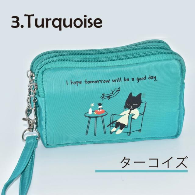プレゼントに最適！おしゃれで可愛い黒猫モチーフポーチ