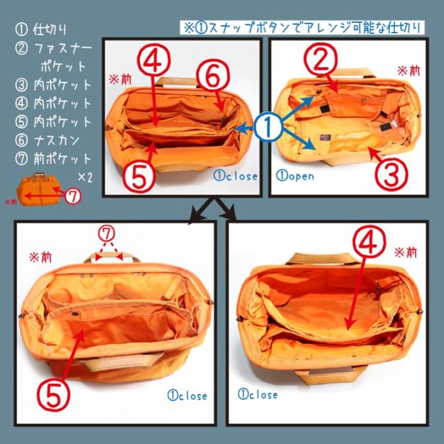 ワイヤー入り カバ口 バッグインバッグ おすすめ 人気  あっぷる本舗