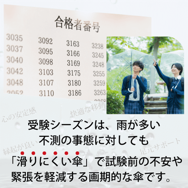 ビニール傘 ビニール傘 65cm 耐風傘 通学用 通勤用