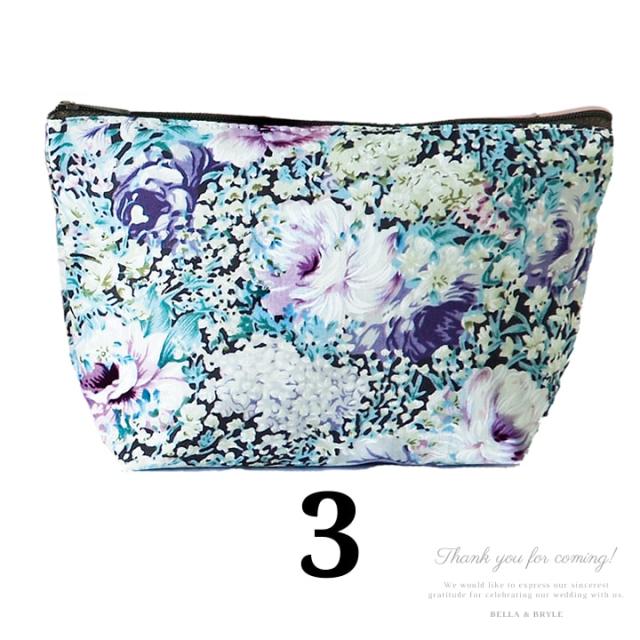 ポーチ 花柄 コスメポーチ 化粧ポーチ 小物入れ