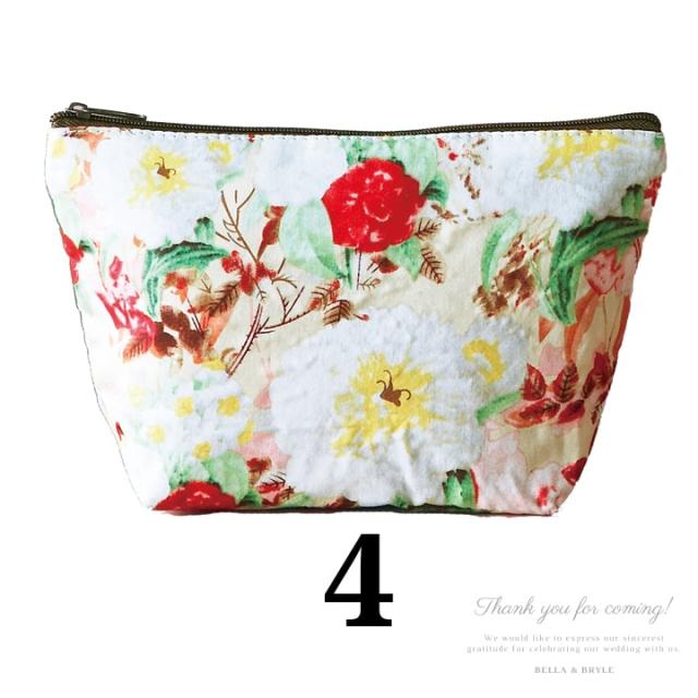 ポーチ 花柄 コスメポーチ 化粧ポーチ 小物入れ