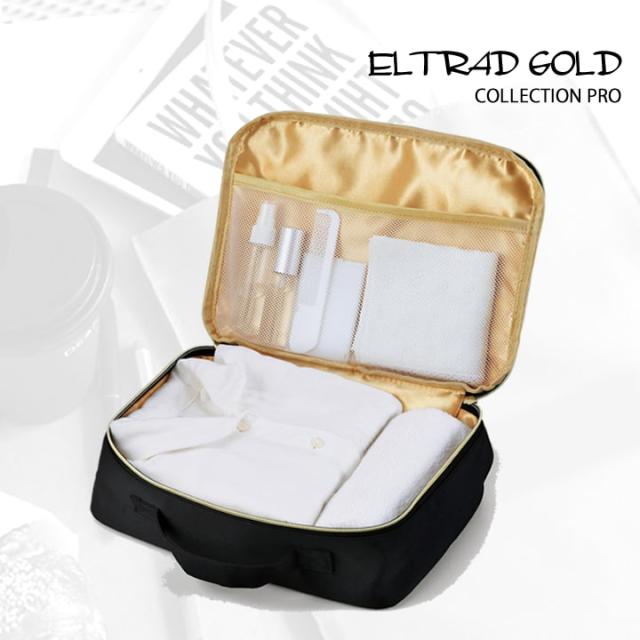 黒色 ブラック ゴールド ポーチ