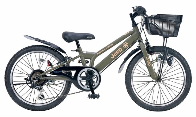 期間限定特価】 ラクのり 完成品 ジープ 子供用自転車 子供用 20インチ 