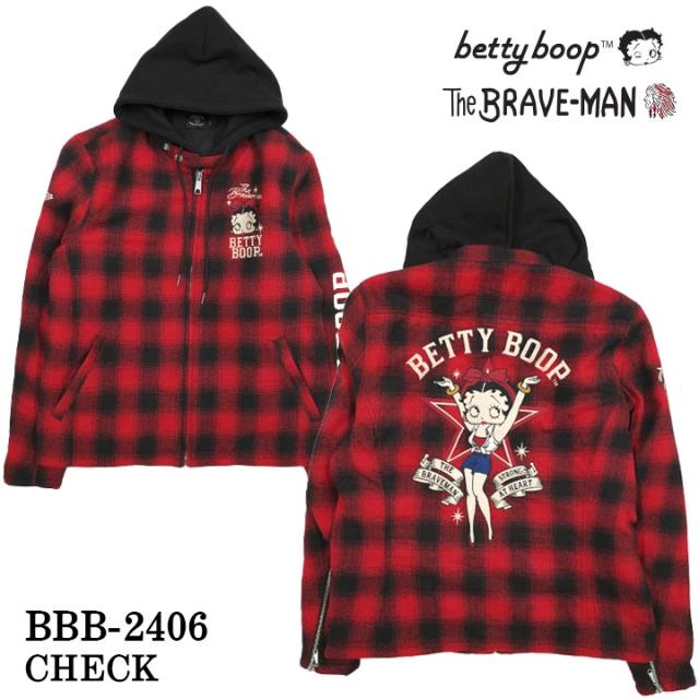THE BRAVEMAN×BETTY BOOP ブレイブマン ベティ・ブープ コラボ 脱着