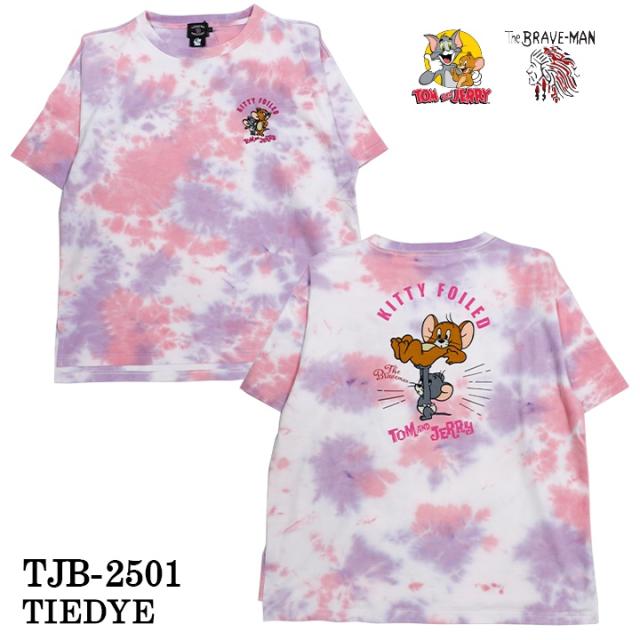 TOM&JERRY×THE BRAVEMAN トムとジェリー コラボ BIGシルエット 天竺