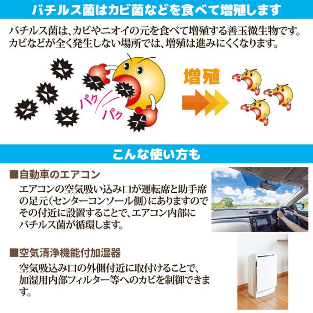 防カビ・防臭 バイオパックA（エアコン用）