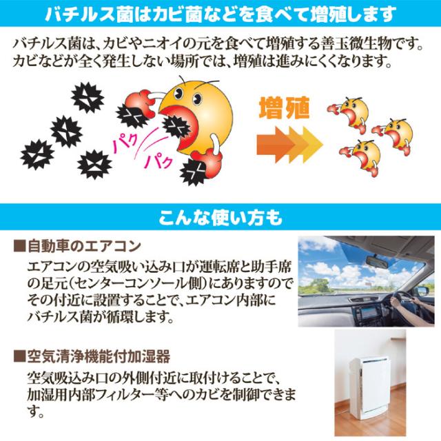 防カビ・防臭 バイオパックA（エアコン用）