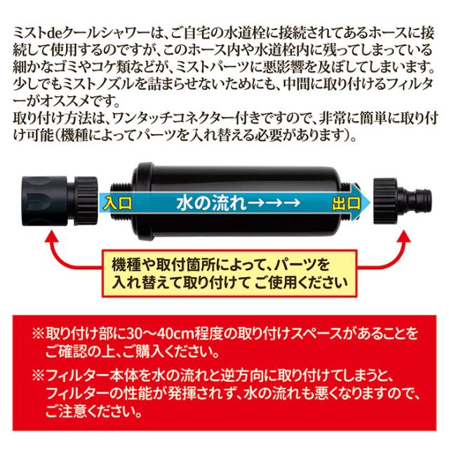 ミストdeクールシャワー用フィルター