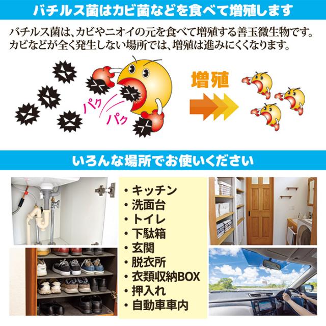 防カビ・防臭 バイオパックミニ