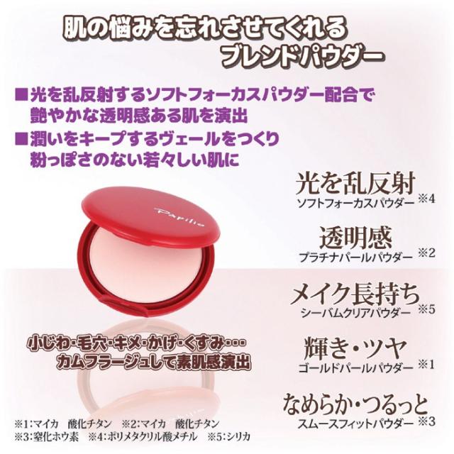 パピリオ シャインフィットパウダー リフィル詰め替え