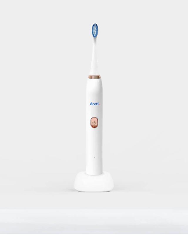 Areti アレティ 東京発メーカー 最大3年保証 電動歯ブラシ ホワイトニング 歯周病予防 着色汚れ 音波振動 充電式 子供用 t2036WH