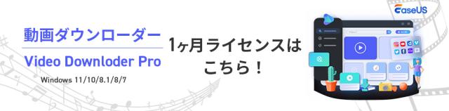 動画ダウンローダー EaseUS Video Downloader 1ヶ月ライセンス 復元 リカバリー 音楽 MP3変換