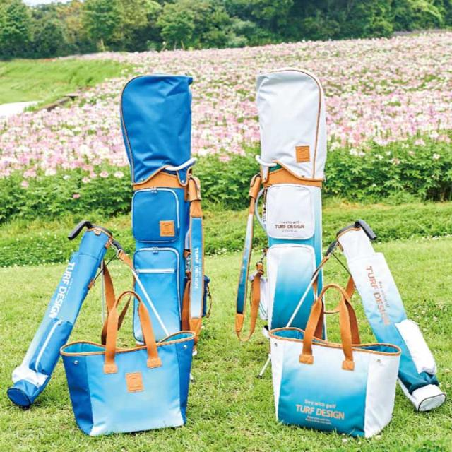 ターフデザイン TDCB-BD70 キャディバッグ ブルー 9.5型 2.6kg 47インチ対応 TURF DESIGN 朝日ゴルフ