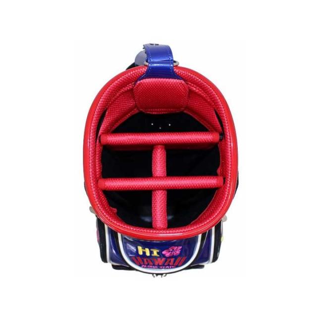 ブルーティーゴルフ BTG-CB020 ハイ ハワイ エナメル カート型 キャディバッグ 9.0型 4.2kg 46インチ対応 BLUE TEE GOLF HI HAWAII 10p