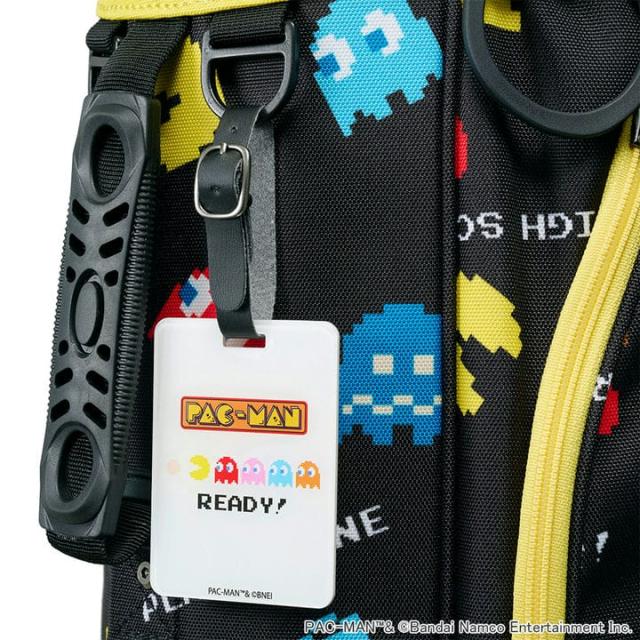 パックマン OCB0008 カートバッグ イエロー 9.5型 2.6kg スタンド式 5分割 47インチ対応 バンダイ ナムコ 公式 ゲーム キャラクター  PAC-MAN BANDAI NAMCO  ゴルフバッグ  カート式  キャディバッグ