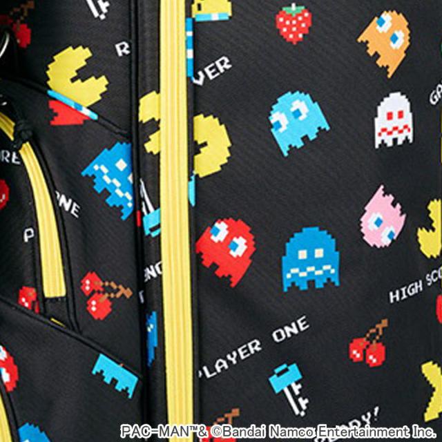 パックマン OCB0008 カートバッグ イエロー 9.5型 2.6kg スタンド式 5分割 47インチ対応 バンダイ ナムコ 公式 ゲーム キャラクター  PAC-MAN BANDAI NAMCO  ゴルフバッグ  カート式  キャディバッグ