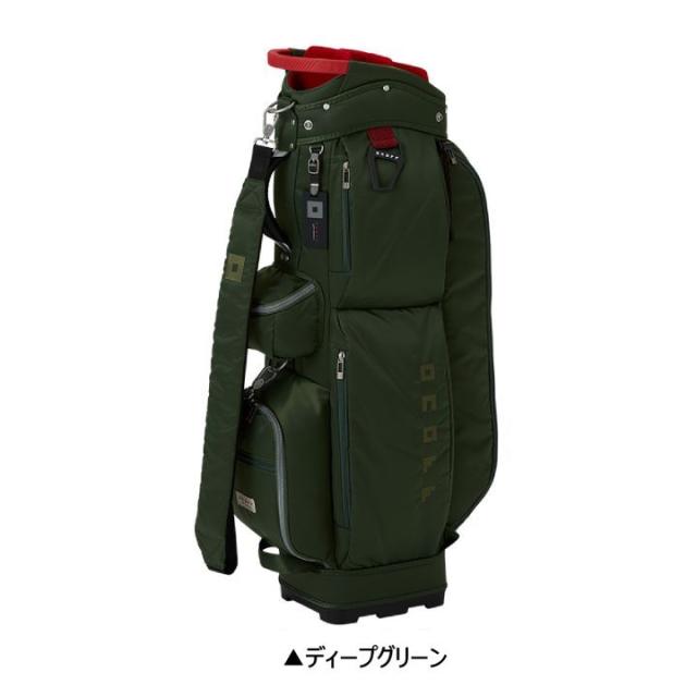 オノフ OB0424-69 ディープグリーン カート型 キャディバッグ Caddie Bag 9型 2.8kg 47インチ対応 ONOFF