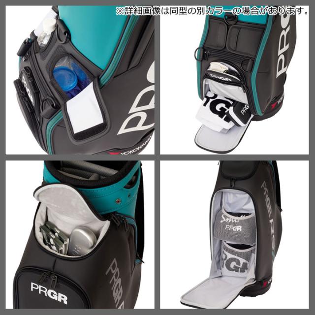 プロギア PRCB-251 スポーツモデル プロ使用キャディバッグ ブラック 9.5型 4.6kg 47インチ対応 PRGR 20p