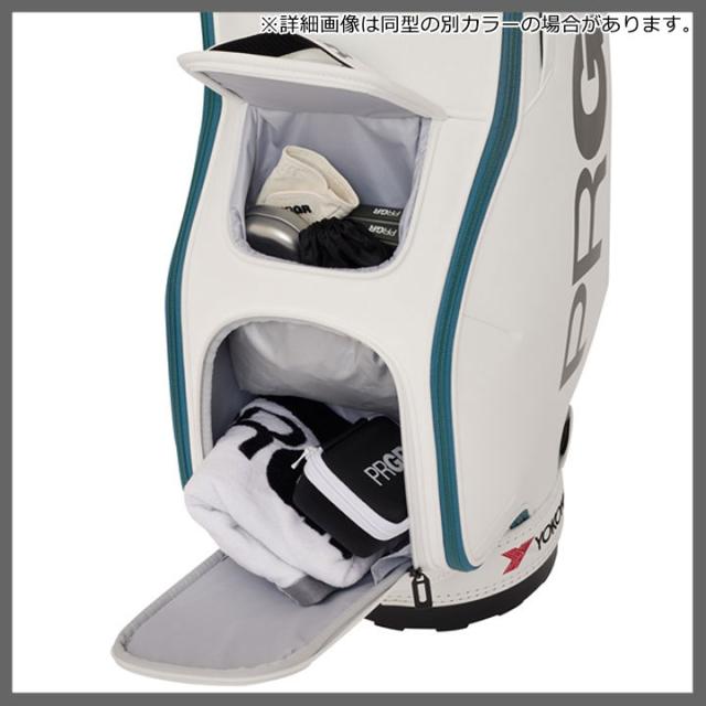 プロギア PRCB-252 スポーツモデル プロ使用キャディバッグ ブラック 9.0型 3.9kg 47インチ対応 PRGR