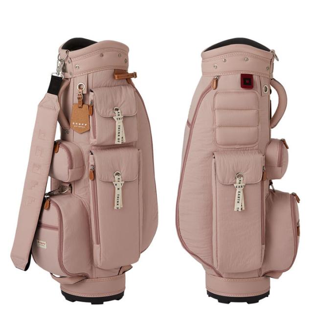 【レディース】オノフ OB0722  （ダスティピンク）カート型 キャディバッグ Caddie Bag 8.5型 2.5kg 46インチ対応 ONOFF 10p