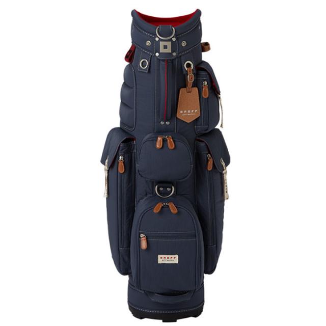 【レディース】オノフ OB0722  （ネイビー）カート型 キャディバッグ Caddie Bag 8.5型 2.5kg 46インチ対応 ONOFF 10p