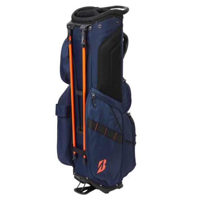 【2025モデル】 ブリヂストンゴルフ CB2525 ネイビー 軽量 スタンドモデル キャディバッグ NA 9.0型 2.7kg  BRIDGESTONE GOLF 10p