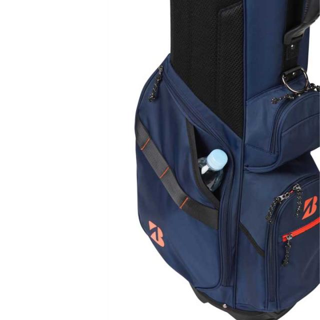 【2025モデル】 ブリヂストンゴルフ CB2525 ネイビー 軽量 スタンドモデル キャディバッグ NA 9.0型 2.7kg  BRIDGESTONE GOLF 10p