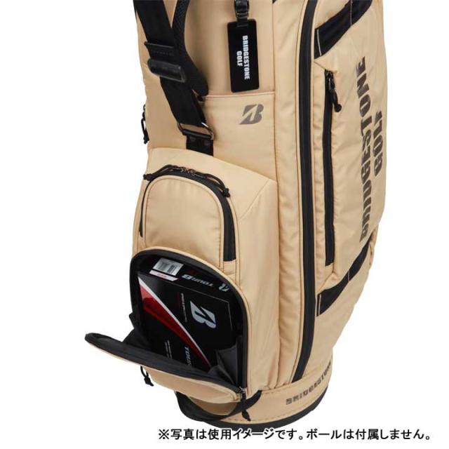 【2025モデル】 ブリヂストンゴルフ CB2526 ベージュ 軽量 アーバンカジュアルモデル キャディバッグ BE 9.5型 3.0kg  BRIDGESTONE GOLF 10p