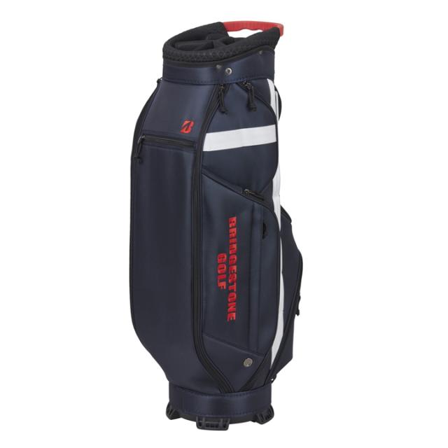 ブリヂストン ゴルフ キャディバッグ アーバンカジュアルモデル CBG413 NA 紺  9.5型 3.3kg 軽量  BRIDGESTONE GOLF 10p