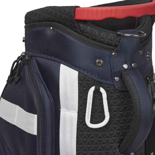 ブリヂストン ゴルフ キャディバッグ アーバンカジュアルモデル CBG413 NA 紺  9.5型 3.3kg 軽量  BRIDGESTONE GOLF 10p