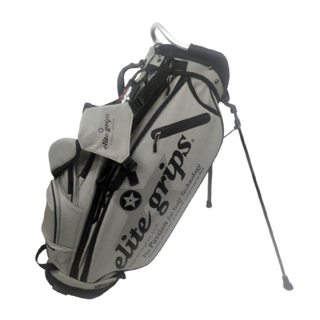 【正規販売店】エリートグリップ EB9.5-25 GY Bタイプ  スタンド式キャディバッグ   グレー elite grips