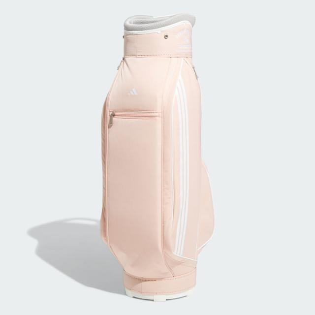 【レディース】【2025モデル】アディダス KVH35 軽量 グラフィック カートバッグ JH3725 Powder Coral コーラル 8.5型 47インチ対応 2.7kg adidas GOLF 10p