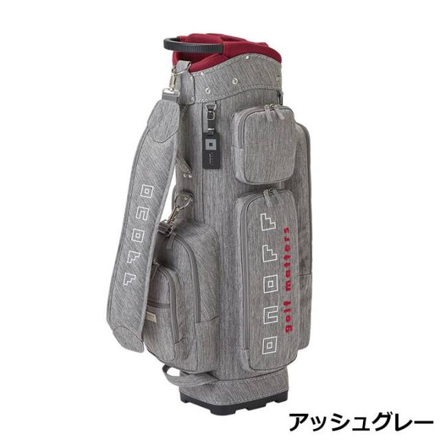 オノフ OB0225-88 カート型 キャディバッグ Caddie Bag 9型 3.1kg 47インチ対応 6分割 アッシュグレー 杢調 ONOFF 即納