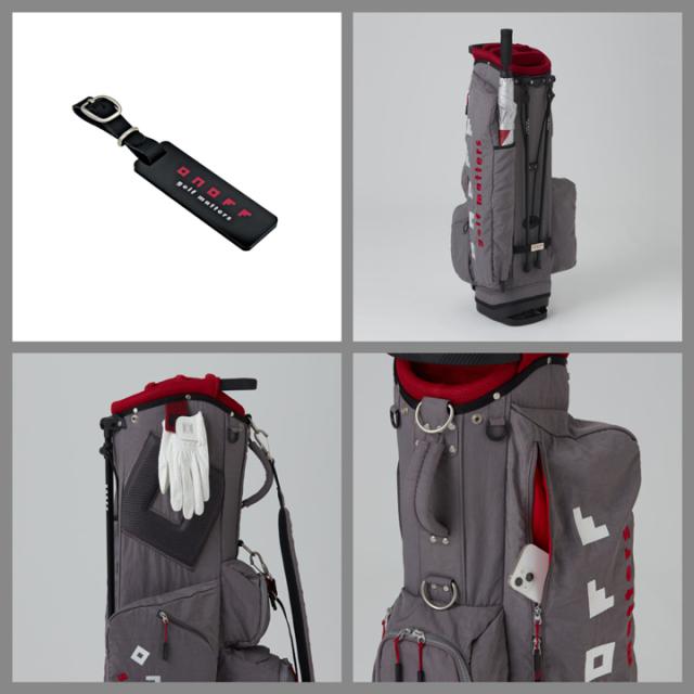 オノフ OB0326 スタンド型 キャディバッグ （04）ネイビー  CaddieCaddie Bag 9型 2.6kg(軽量タイプ) 47inchクラブ対応 ONOFF