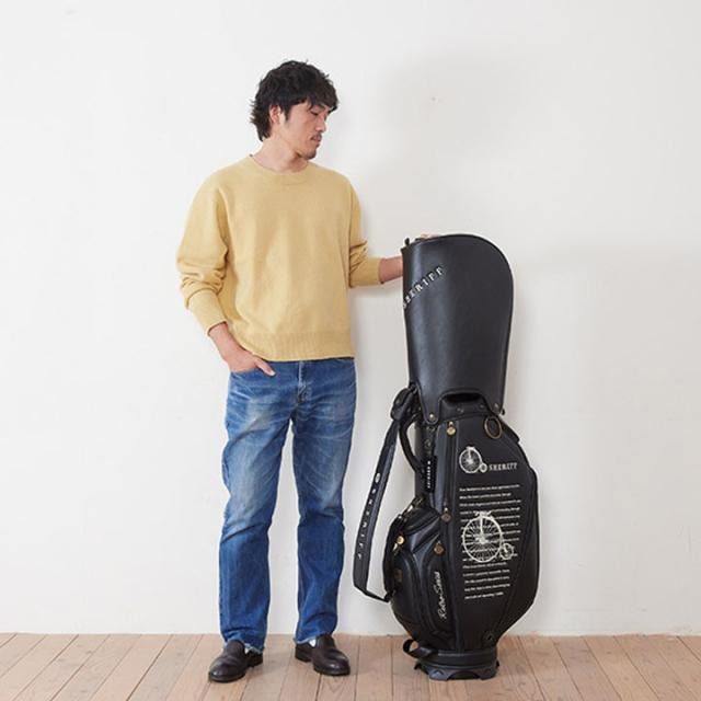 【2025モデル】シェリフ SFR-001CB レトロシリーズ キャディバッグ ブラック 9.5型 3.8kg カート型  100本限定 RETRO SERIES SHERIFF