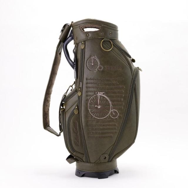 【2025モデル】シェリフ SFR-001CB レトロシリーズ キャディバッグ カーキ 9.5型 3.8kg カート型  100本限定 RETRO SERIES SHERIFF
