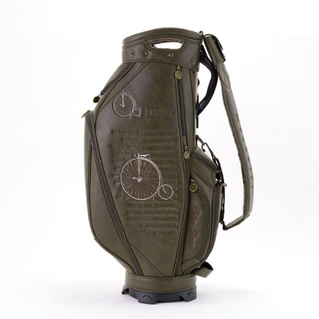 【2025モデル】シェリフ SFR-001CB レトロシリーズ キャディバッグ カーキ 9.5型 3.8kg カート型  100本限定 RETRO SERIES SHERIFF